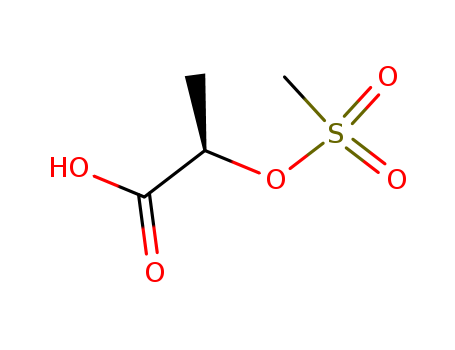 Propanoic acid, 2-[(methylsulfonyl)oxy]-, (R)-