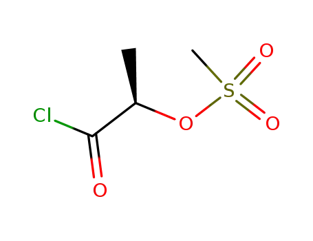 (2R)-2-(methanesulfonyloxy)propionyl chloride