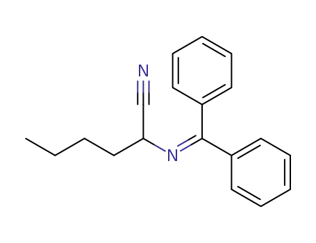 2-(Benzhydrylidene-amino)-hexanenitrile