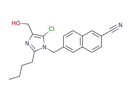 6-(2-Butyl-5-chloro-4-hydroxymethyl-imidazol-1-ylmethyl)-naphthalene-2-carbonitrile