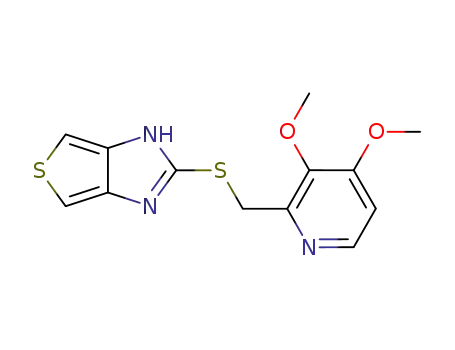 2-(3,4-Dimethoxy-pyridin-2-ylmethylsulfanyl)-1H-thieno[3,4-d]imidazole