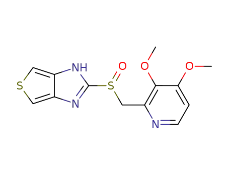 2-(3,4-Dimethoxy-pyridin-2-ylmethanesulfinyl)-1H-thieno[3,4-d]imidazole