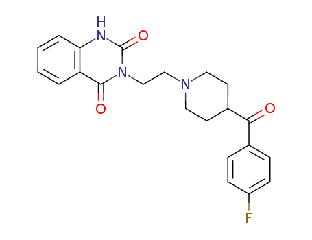 Molecular Structure of 74050-98-9 (Ketanserin)