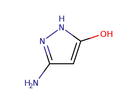 Molecular Structure of 53666-79-8 (3-amino-1H-pyrazol-5-ol)