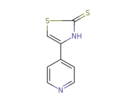 4-(pyridin-4-yl)thiazole-2(3H)-thione