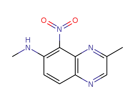 2-methyl-7-methylamino-8-nitroquinoxaline
