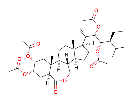 (2α,3α,22S,23S)-tetraacetoxy-B-homo-7-oxastigmastan-6-one