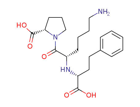 Molecular Structure of 85955-59-5 ((R) Lisinopril)