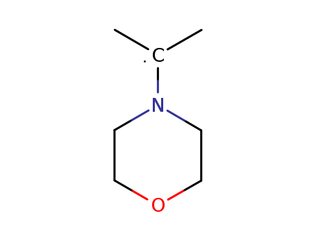 Molecular Structure of 141888-27-9 (Ethyl, 1-methyl-1-(4-morpholinyl)-)