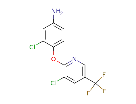 3-Chloro-4-{[3-chloro-5-(trifluoromethyl)-2-pyridinyl]oxy}aniline