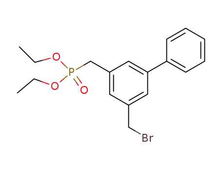 diethyl <5-(bromomethyl)<1,1'-biphenyl>-3-yl>methylphosphonate