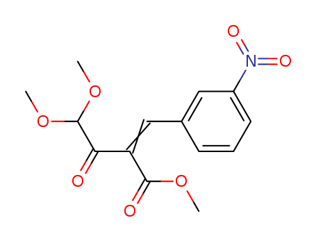 (Z)-Methyl 4,4-diMethoxy-2-(3-nitrobenzylidene)-3-oxobutanoate