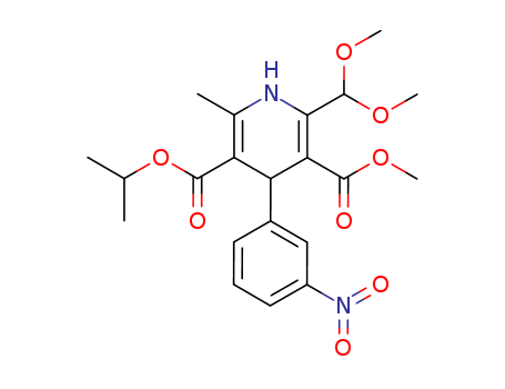 4-(3-Nitrophenyl)-2-dimethoxymethyl-1,4-dihydropyridine-3,5-dicarboxylic Acid 5-Isopropyl Ester 3-Methyl Ester