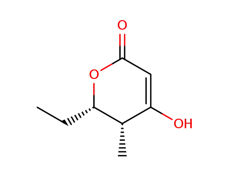 (5R,6S)-6-Ethyl-4-hydroxy-5-methyl-5,6-dihydro-pyran-2-one