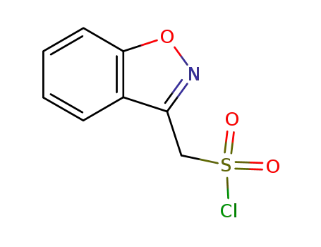 1,2-benzoxazol-3-ylmethanesulfonyl chloride