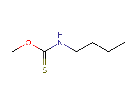 Molecular Structure of 73330-93-5 (Carbamothioic acid, butyl-, O-methyl ester)