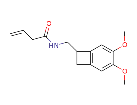 N-<(4,5-dimethoxybenzocyclobutenyl)methyl>-3-butenamide