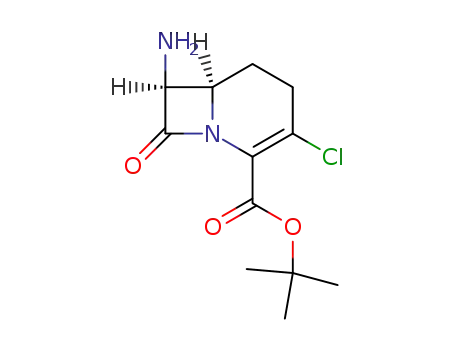 tert-butyl (6R*,7S*)-3-chloro-7-amino-8-oxo-1-azabicyclo<4.2.0>oct-2-en-2-carboxylate