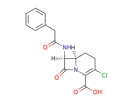 (6R*,7S*)-3-chloro-7-phenylacetamido-8-oxo-1-azabicyclo<4.2.0>oct-2-en-2-carboxylic acid