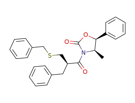 (4R,5S)-3-<(2R)-1-oxo-2-<<(phenylmethyl)thio>methyl>-3-phenylpropyl>-4-methyl-5-phenyl-2-oxazolidinone