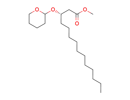 methyl (S)-3-tetrahydropyranyloxytetradecanoate