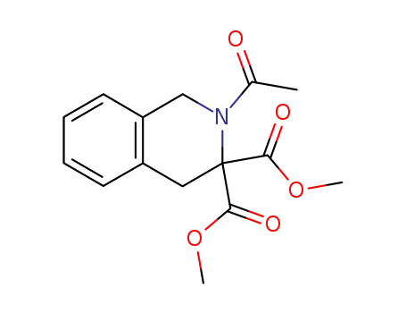 dimethyl 2-acetyl-1,2,3,4-tetrahydro-3,3-isoquinolinedicarboxylate