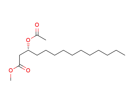 methyl (R)-3-acetoxytetradecanoate