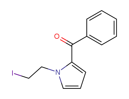 Molecular Structure of 141031-77-8 (Methanone, [1-(2-iodoethyl)-1H-pyrrol-2-yl]phenyl-)