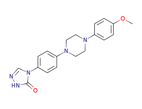 3H-1,2,4-Triazol-3-one,2,4-dihydro-4-[4-[4-(4-methoxyphenyl)-1-piperazinyl]phenyl]-