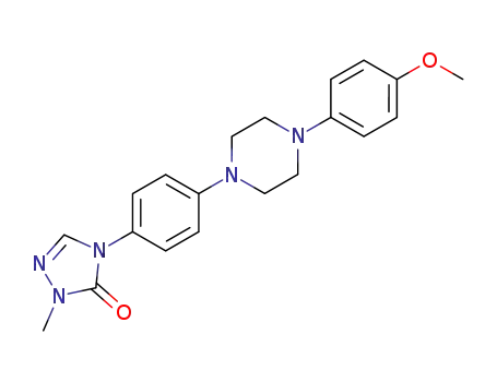 4-(4-(4-(4-methoxyphenyl)piperazin-1-yl)phenyl)-1-methyl-1H-1,2,4-triazol-5(4H)-one