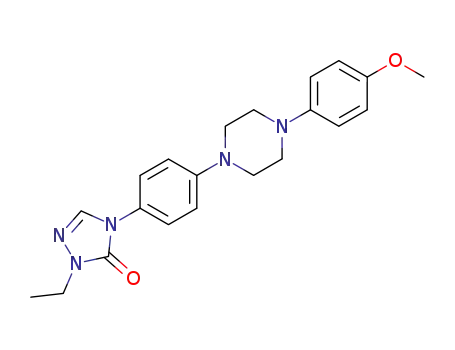 1-ethyl-4-(4-(4-(4-methoxyphenyl)piperazin-1-yl)phenyl)-1H-1,2,4-triazol-5(4H)-one
