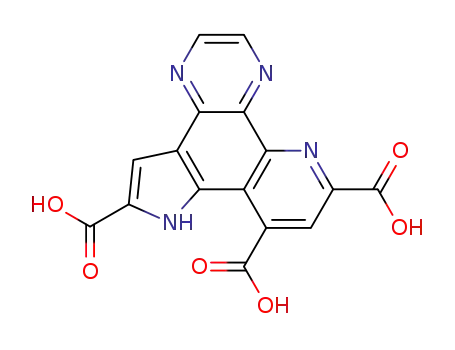 1H-1,4,7,8-Tetraaza-cyclopenta[l]phenanthrene-2,9,11-tricarboxylic acid
