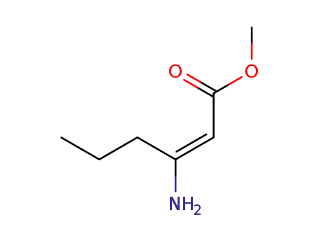 3-aminohex-2-enoic acid methyl ester