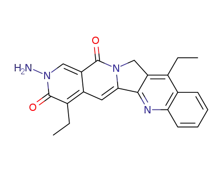 2-Amino-4,11-diethyl-2H,12H-2,6,12a-triaza-dibenzo[b,h]fluorene-3,13-dione