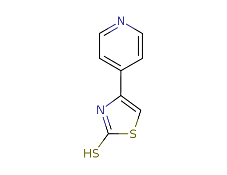 4-(4-Pyridinyl)thiazole-2-thiol(77168-63-9)