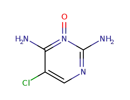 5-chloropyrimidine-2,4-diamine 3-oxide