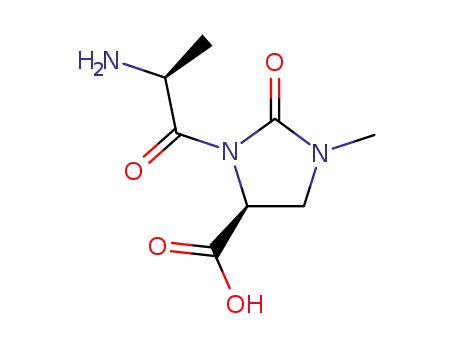 (4S)-3-<(2S)-aminopropionyl>-1-methyl-2-oxoimidazolidine-4-carboxylic acid