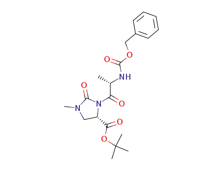 tert-butyl (4S)-3-<(2S)-2-propionyl>-1-methyl-2-oxoimidazolidine-4-carboxylate