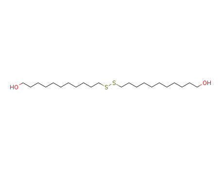Molecular Structure of 119438-02-7 (Bis(11-hydroxyundecyl) disulfide, 99%)