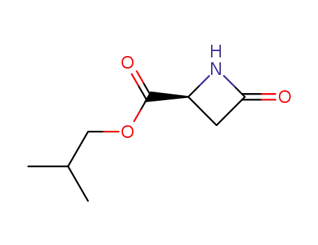 2-methyl-1-propyl (S)-(-)-2-oxoazetidine-4-carboxylate