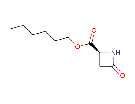 (S)-4-hexoxycarbonyl-2-azetidinone