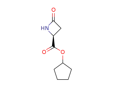 (S)-4-cyclopentoxycarbonyl-2-azetidinone