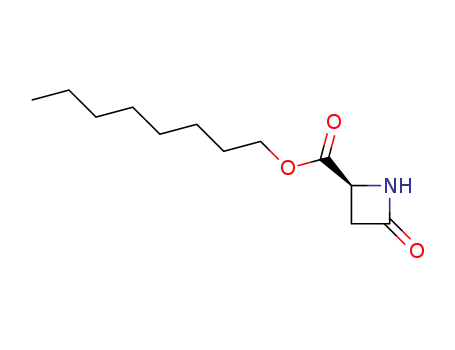 (S)-4-octoxycarbonyl-2-azetidinone