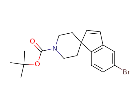 5-bromo-1'-(tert-butoxycarbonyl)spiro<1H-indene-1,4'-piperidine>