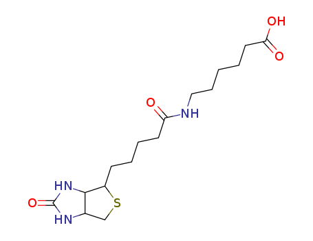 Hexanoic acid,6-[[5-[(3aS,4S,6aR)-hexahydro-2-oxo-1H-thieno[3,4-d]imidazol-4-yl]-1-oxopentyl]amino]-(72040-64-3)