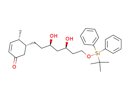 (4R,5R)-5-[(3R,5S)-7-(tert-Butyl-diphenyl-silanyloxy)-3,5-dihydroxy-heptyl]-4-methyl-cyclohex-2-enone