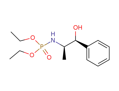 diethyl ((1S,2R)-1-hydroxy-1-phenylpropan-2-yl)phosphoramidate