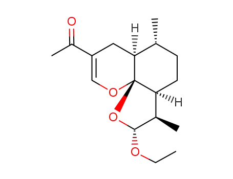 1-((2R,3R,3aS,6R,6aS,10aS)-2-Ethoxy-3,6-dimethyl-2,3,3a,4,5,6,6a,7-octahydro-furo[3,2-i]chromen-8-yl)-ethanone