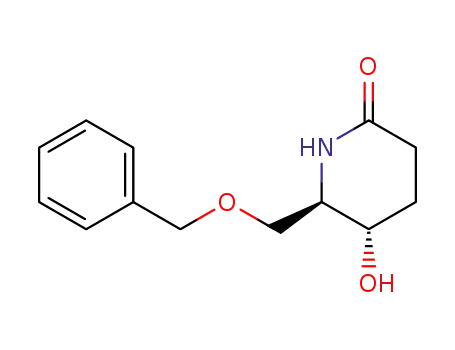 (5S,6R)-5-Hydroxy-6-<(benzyloxy)methyl>-2-piperidinone