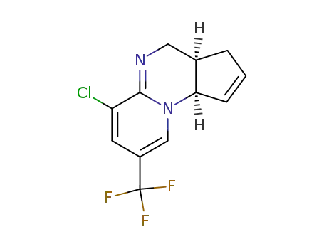 (3aR,10aR)-6-Chloro-8-trifluoromethyl-3a,10a-dihydro-3H,4H-cyclopenta[e]pyrido[1,2-a]pyrimidine